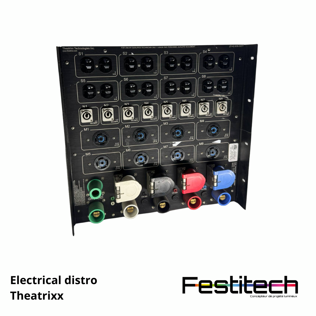 USED Theatrixx Power Distribution