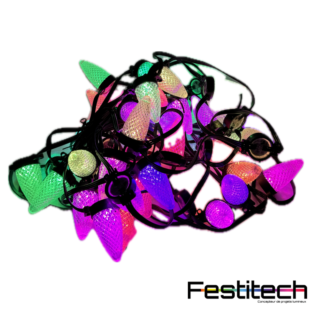 C9 led Pixel ws2811 12 volt 50pcs