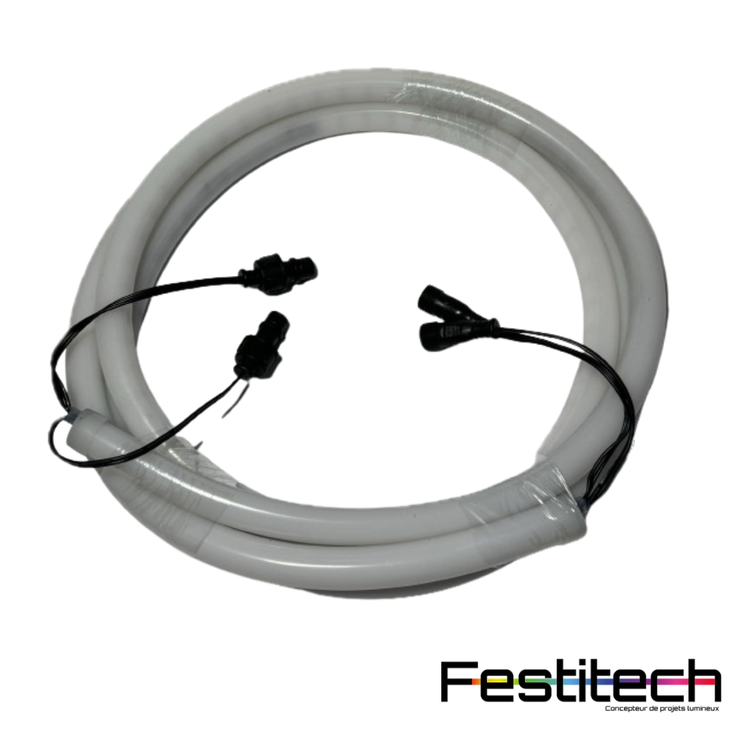 Led tube neon smart pixel