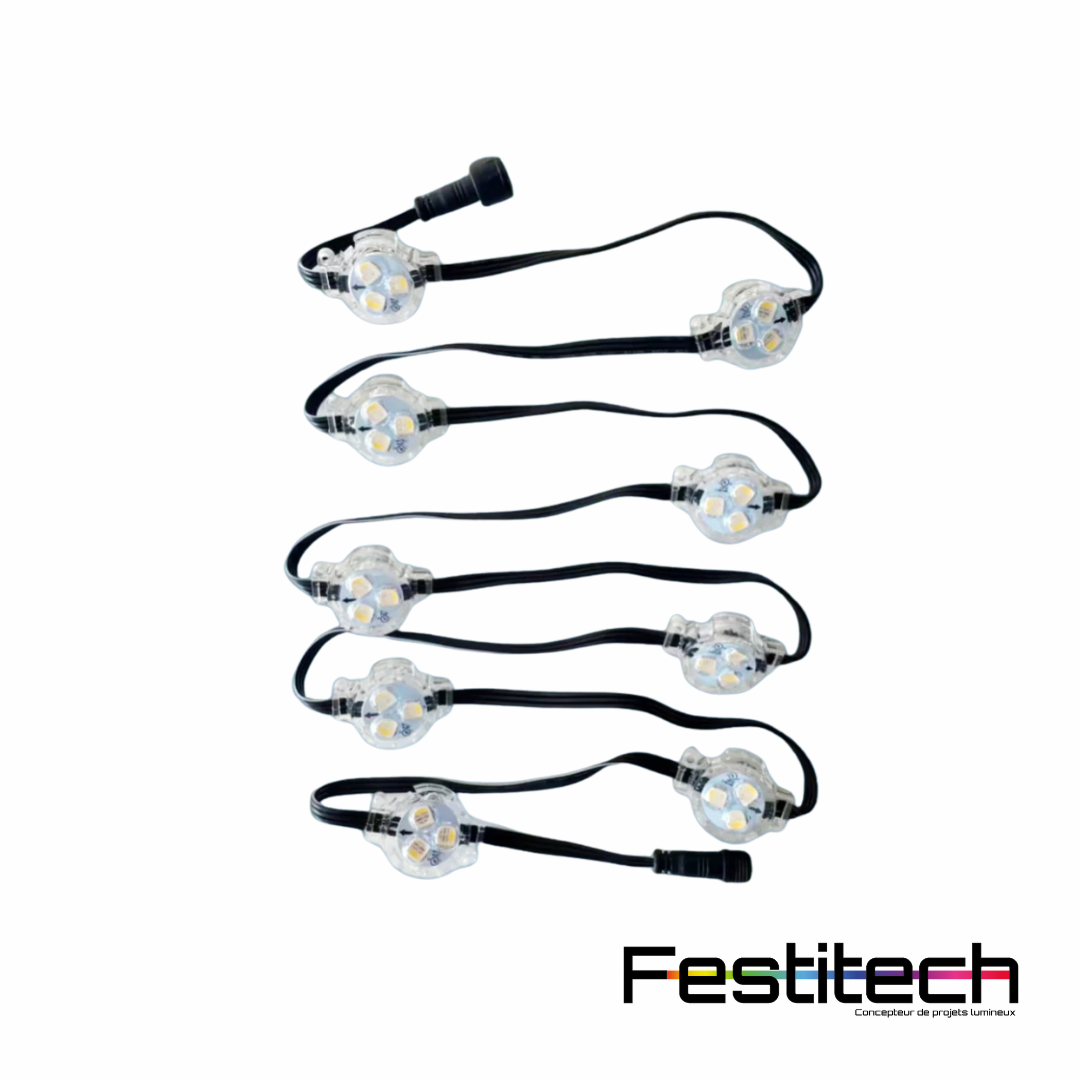 12V - LUMIÈRE PIXEL 9 MORCEAU / PIXEL LIGHT 9 PIECES