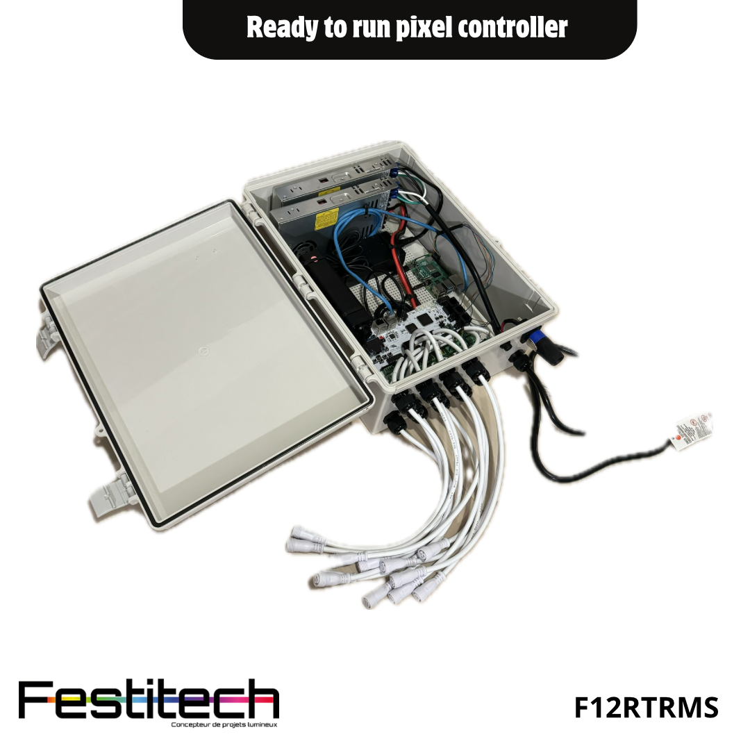 Ready-to-Run Pixel Controller F12 with Raspberry Pi and Motion Sensor