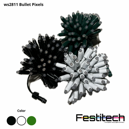 Nodes 100CNT WS2811 12 volts regulated