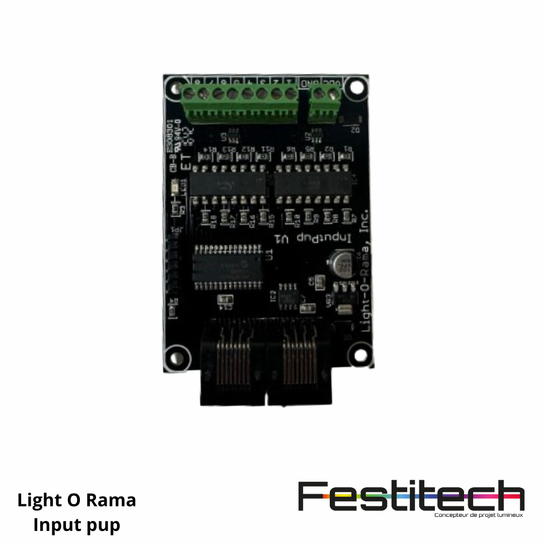Input pup Light O Rama